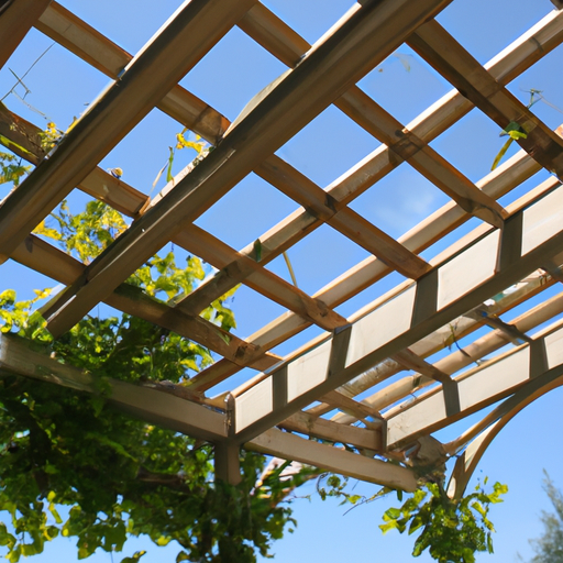 Comment utiliser la lumière naturelle pour mettre en valeur une pergola