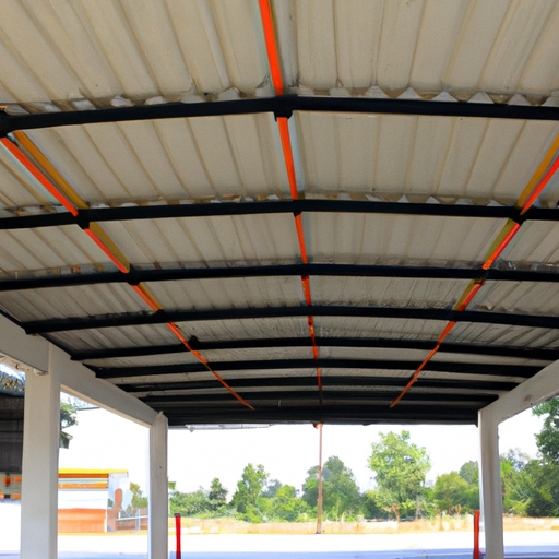 Les outils nécessaires pour la construction d'un carport