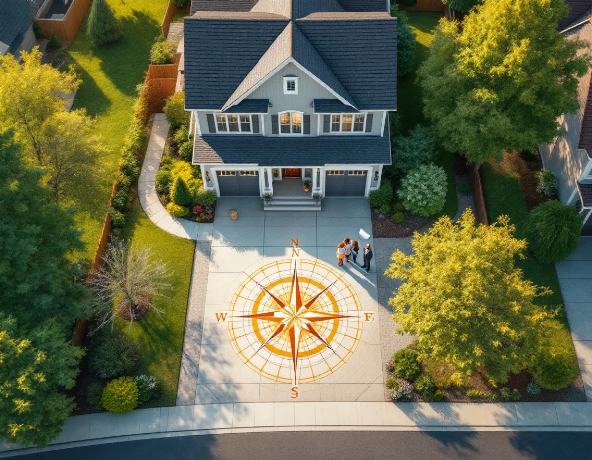 L'orientation idéale pour votre future maison : nord, sud, est ou ouest ?