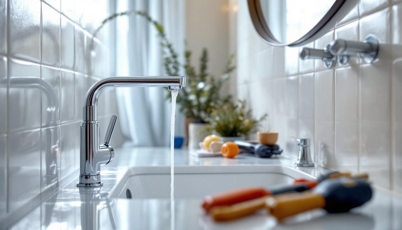Plus de pression eau chaude : diagnostic et réparation en 2026